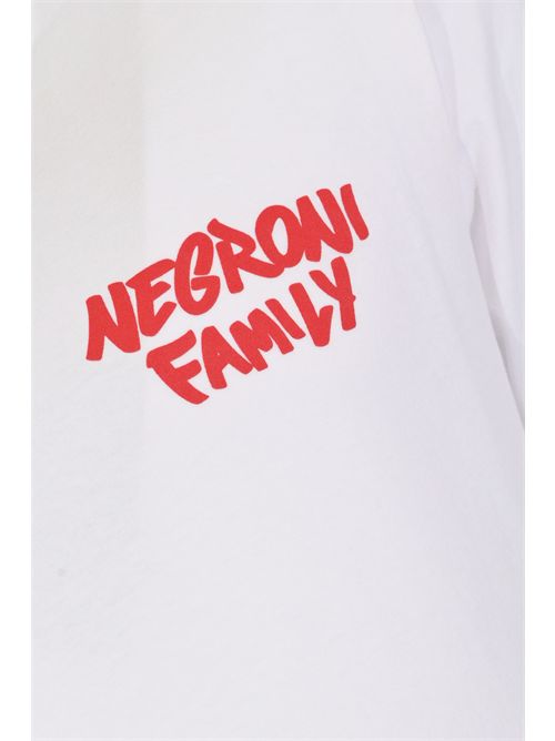 T-shirt Portland in cotone con stampa Negroni Family Mc2 Saint Barth | PRL000204363L